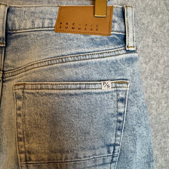 PACSUN Jeans Men’s 28 30 Athletic Slim Distressed Fade Grunge Casual Denim Punk - Picture 6 of 16